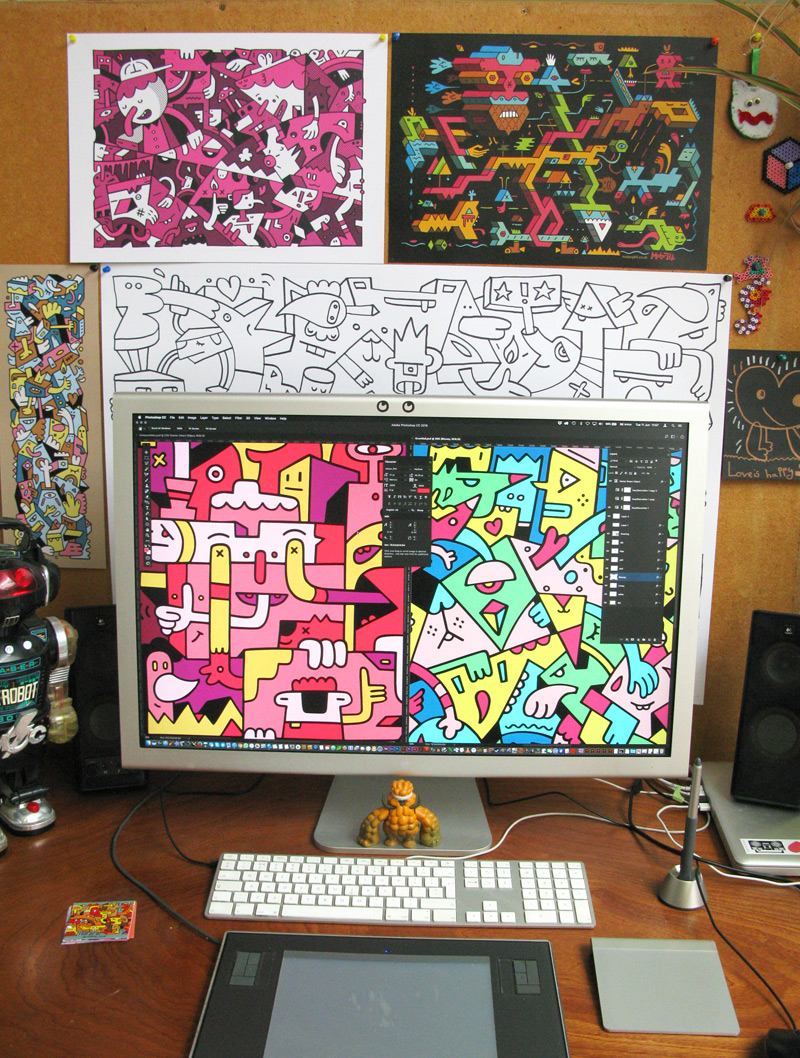 Mister Phil Illustration Brighton UK