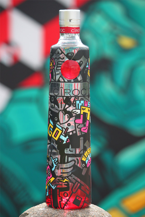 CIROC Vodka INKD Mister Phil Illustration