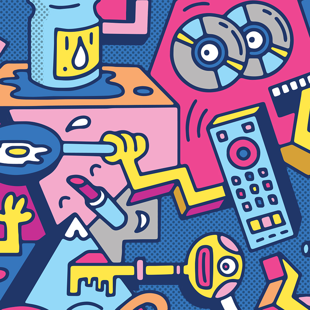 Cranio Creations - Pick It Up - Mister Phil Illustration