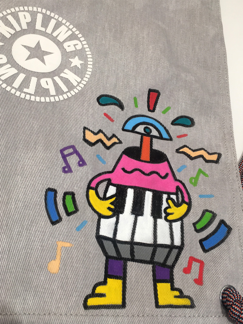 Kipling Bags Mister Phil Illustration