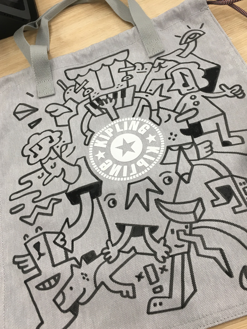 Kipling Bags Mister Phil Illustration