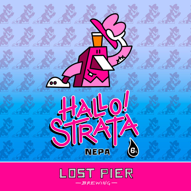 Lost Pier Brewing Mister Phil Illustration