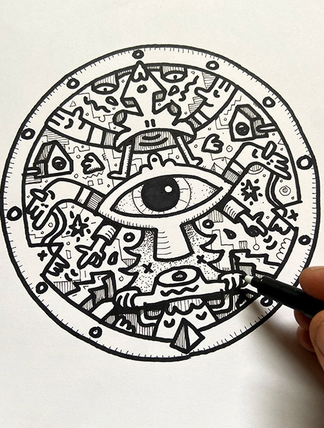 Mr Jones Watches - Mister Phil Khaosify - watch in case - unique watch