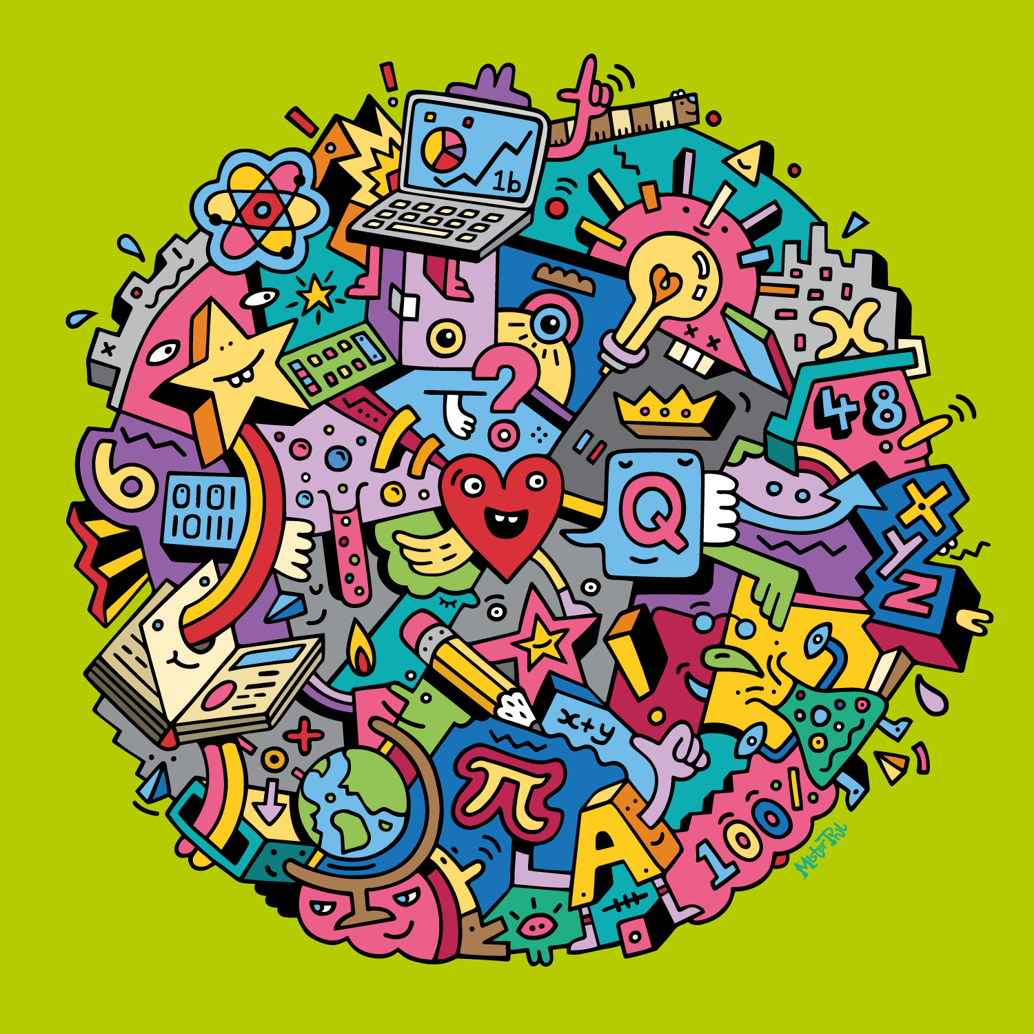 OUP Education Mister Phil Illustration