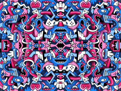 Rockstain - Mister Phil Illustration Art Brighton