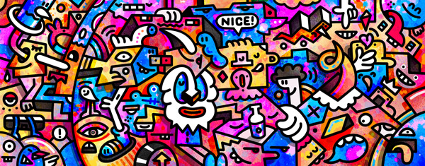 Stephe's Graph Eaterie - Mister Phil Illustration Art Brighton