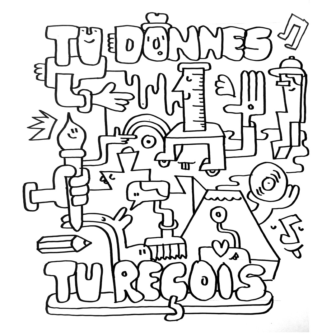 RockCorps T shirt design Mister Phil ILlustration Music DIY Gardening