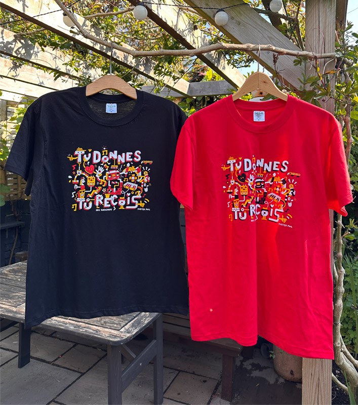 RockCorps T shirt design Mister Phil ILlustration Music DIY Gardening