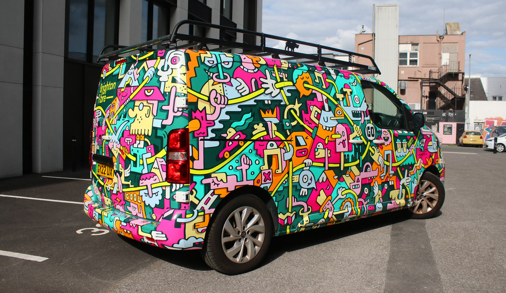 Mister Phil Illustration Brighton Art Murals