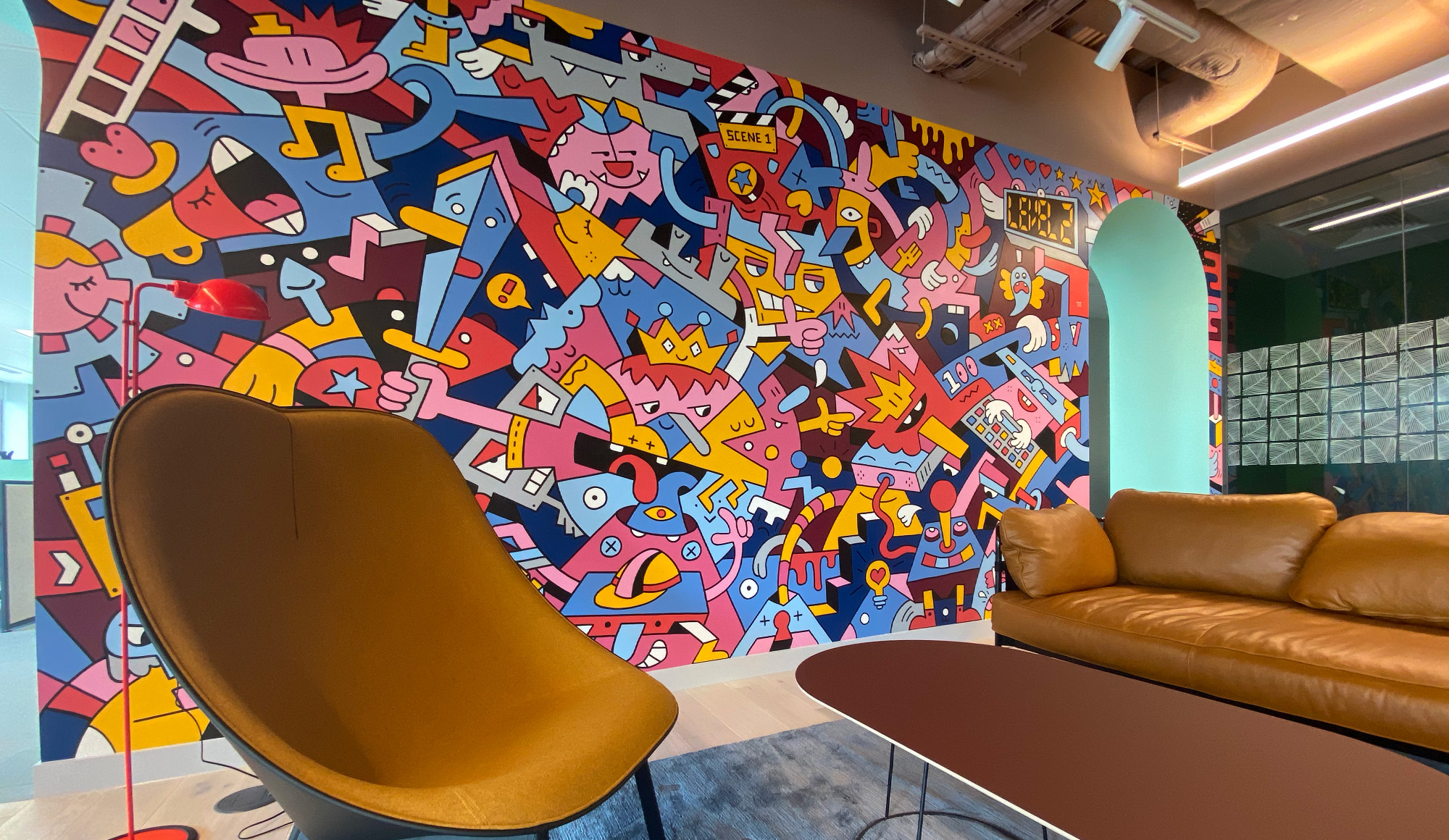 Mister Phil Illustration Brighton Art Murals