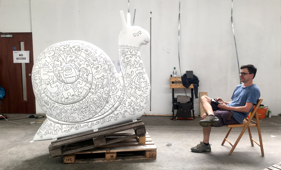 Snailspace Martlets Mister Phil Illustration