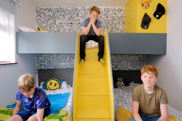 Sort Your Life Out BBC Doodle Wall Mister Phil Illustration