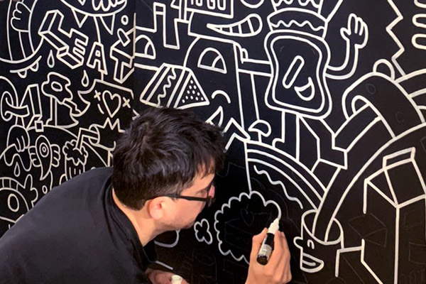 Café O - Mister Phil Illustration