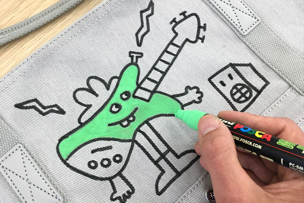 Kipling Live Drawing Event Mister Phil Illustration Brighton