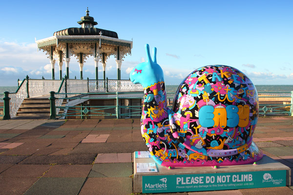 Snailspace Martlets Mister Phil Illustration Brighton